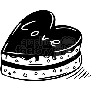   love cake black 