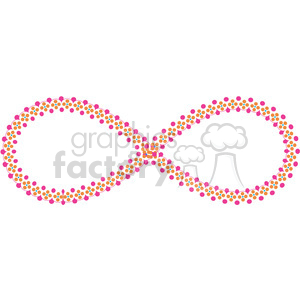 Colorful Floral Infinity Symbol