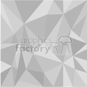 This image is an abstract geometric background consisting of various shades of gray triangles in a polygonal pattern.