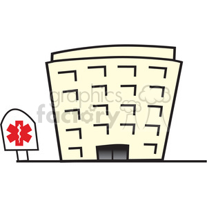 Cartoon hospital