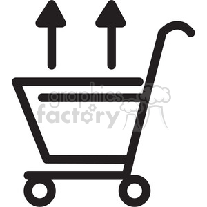   shopping cart out icon 