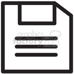 floppy disk vector icon
