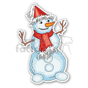 Festive Snowman for Christmas Celebrations