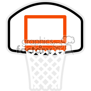 basketball net svg cut file