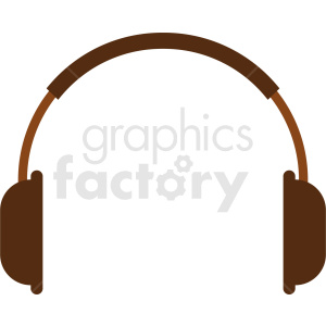 audio headphones vector