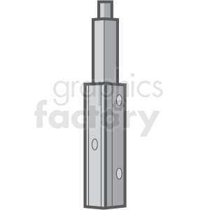 vape with mod vector clipart