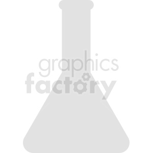 Grey Laboratory Flask