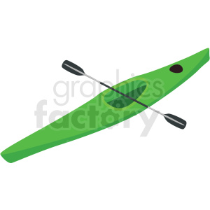 clipart boat vector clip kayak