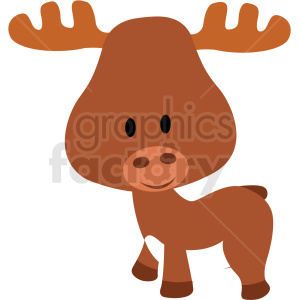 Cute Cartoon Deer