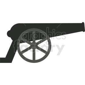 cannon vector clipart