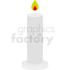 vector candle icon design