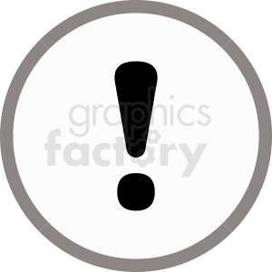 gray information symbol vector icon
