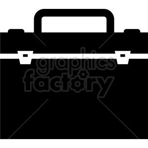briefcase vector clipart 5