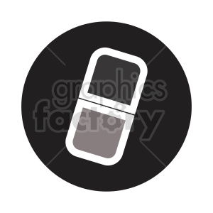 pill icon vector clipart
