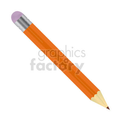 Writing pencil vector image