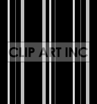 A clipart image featuring vertical black and gray stripes.