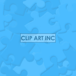An illustration of overlapping blue puzzle pieces.
