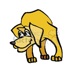 Cartoon Dingo Dog