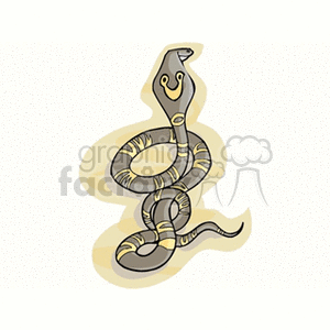 Cartoon Cobra Image - Stylized Snake