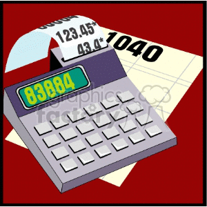 Tax Calculator with Form 1040