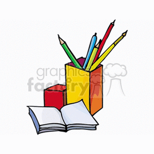 Colorful Classroom Supplies