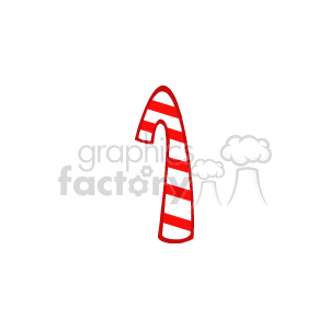 The image features a red and white striped candy cane, which is a traditional sweet treat commonly associated with the Christmas holiday season.