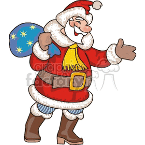 Santa Claus for Christmas Holidays