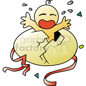 baby chicks hatching clipart fish