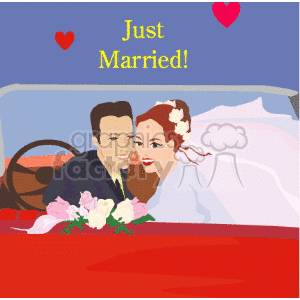 just marriage couple