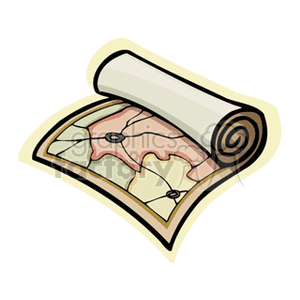 Rolled-Up Treasure Map