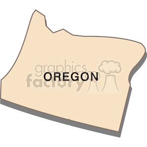 Map of Oregon State