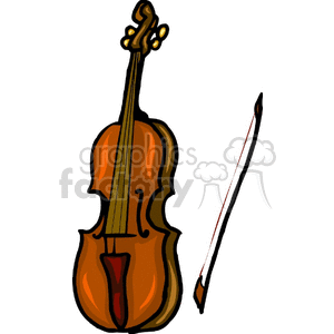 Violin and Bow