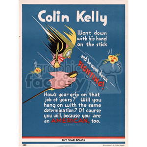 Colin Kelly War Poster
