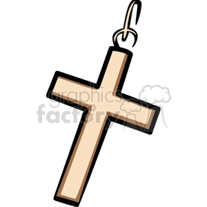 Wooden Cross Religious Jewelry