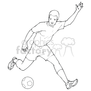 Soccer Player Action - Dynamic Sport