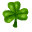 Small three leaf clover