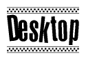 Desktop Checkered Flag Design