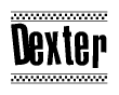 Dexter Checkered Flag Design