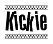 Kickie Checkered Flag Design