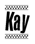 Kay Checkered Flag Design