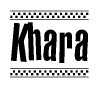 Khara Checkered Flag Design