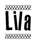 Lila Racing Checkered Flag