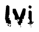 The image contains the word Ivi in a stylized font with a static looking effect at the bottom of the words