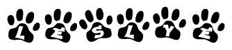 Animal Paw Prints with Leslye Lettering