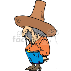 Cartoon Mexican guy