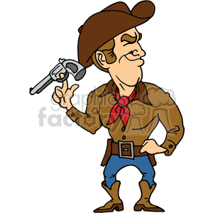 Funny Cowboy Gunslinger