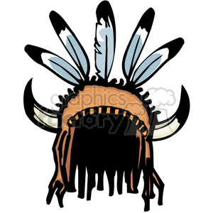 Native American headpiece