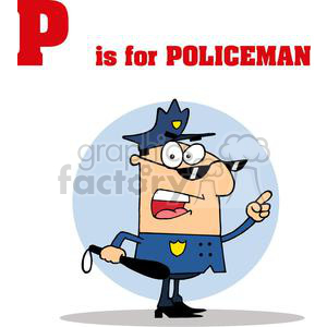 P is for Policeman