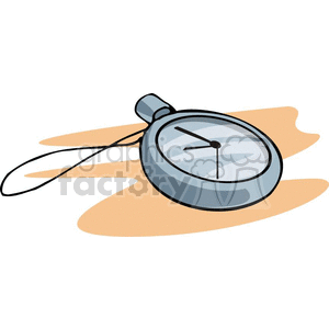 Cartoon stop watch 