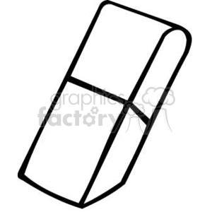 Download Black And White Outline Of An Eraser Clipart Commercial Use Gif Jpg Png Wmf Eps Svg Pdf Clipart 382692 Graphics Factory